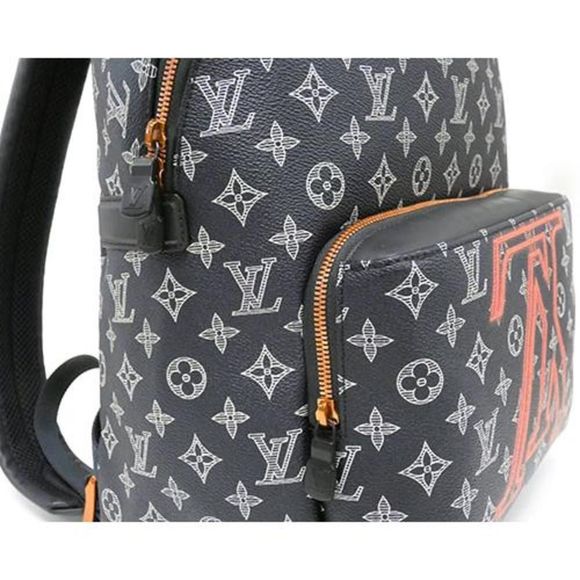 Louis Vuitton Monogram Ink Upside Down Apollo Backpack Navy - Picture 4 of 12